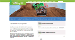 Desktop Screenshot of honkajoki.fi